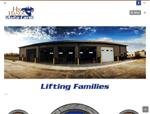 Tablet Screenshot of hishandsauto.com